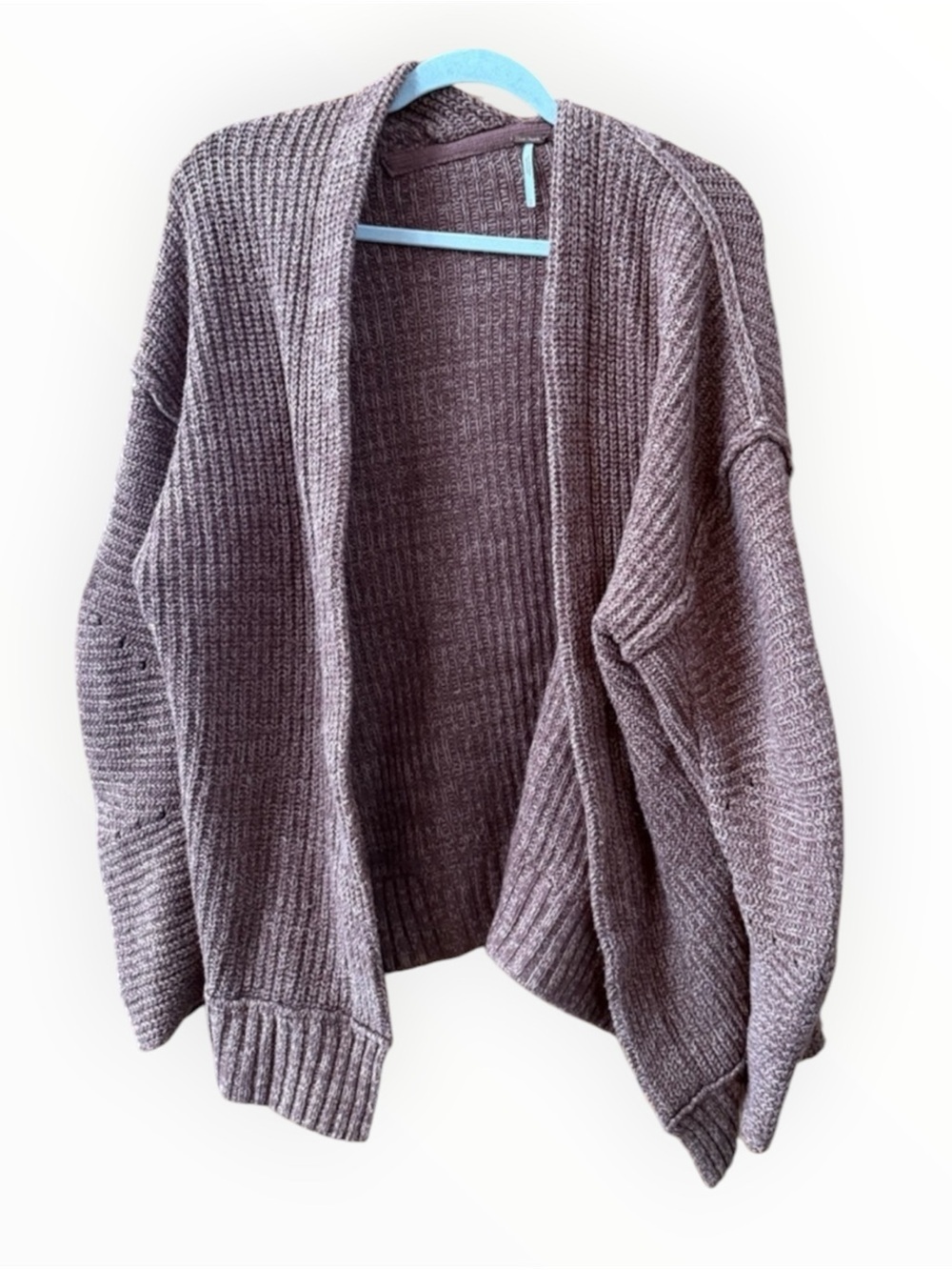 Free People Brown Women's high hopes Cardigan knit oversized small